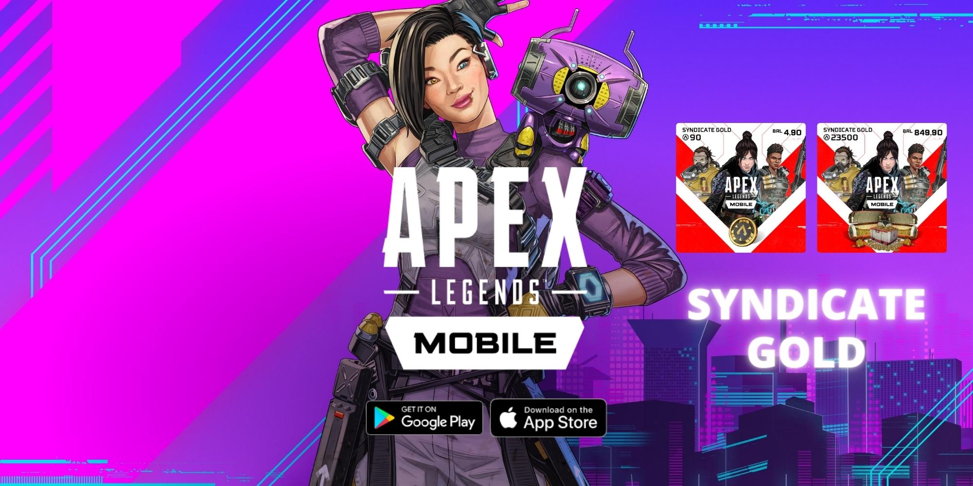 Algumas personagens de Apex Legends (da esq. p. dir.: Lifeline, Wraith