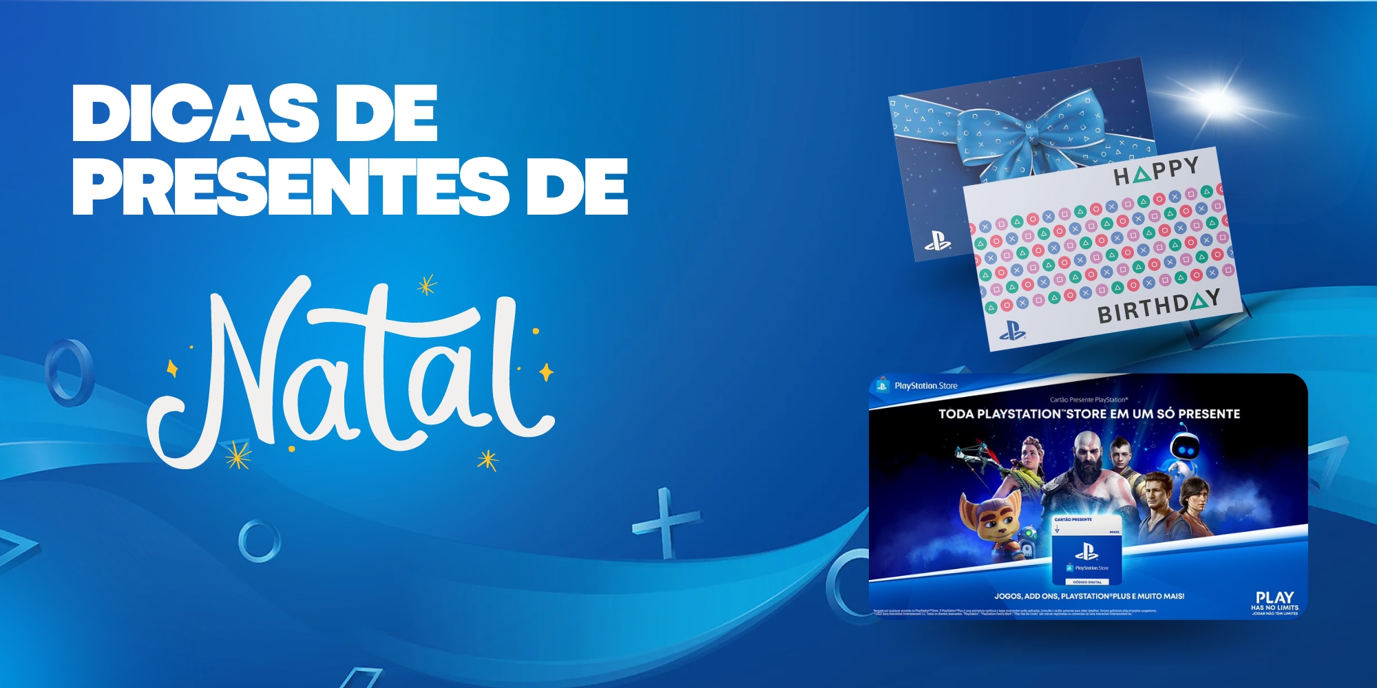 Campanhas de Natal PlayStation - Meus Jogos