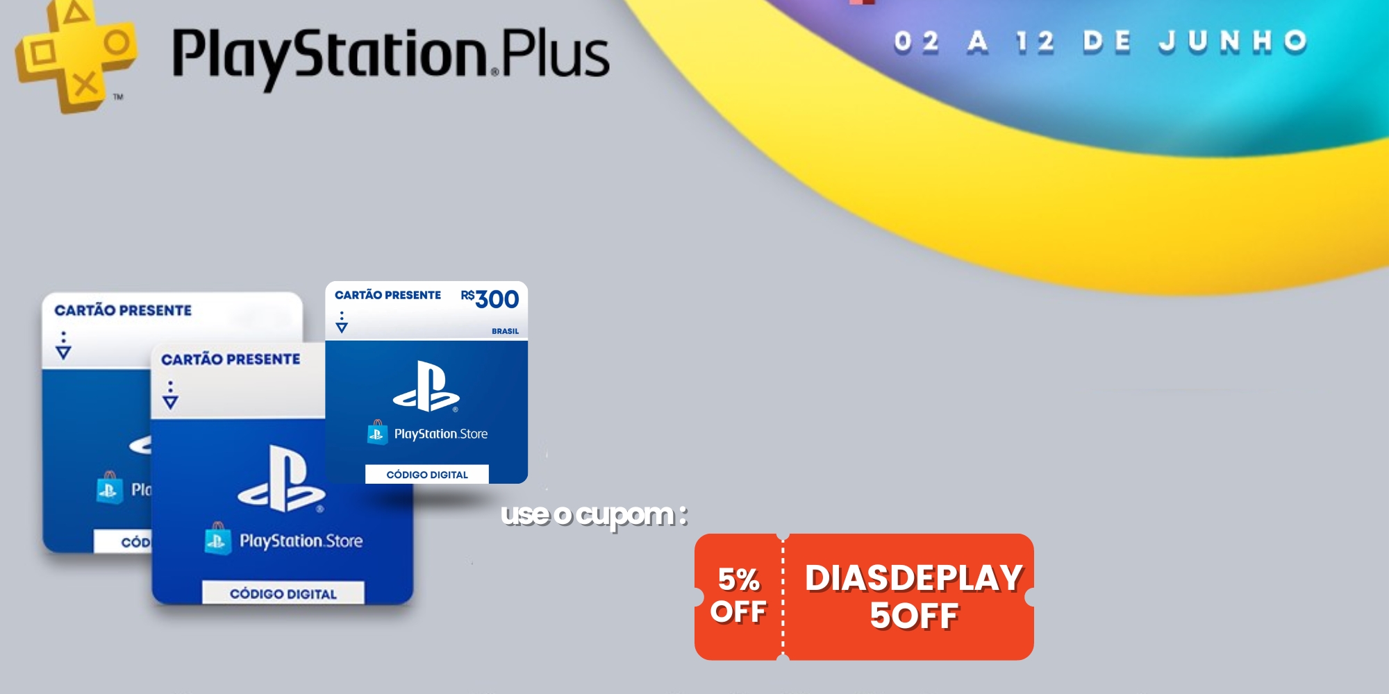 Cupom Playstation Store: 75% e 10% +3 outros
