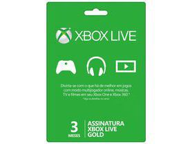 comprar xbox live gold 3 meses