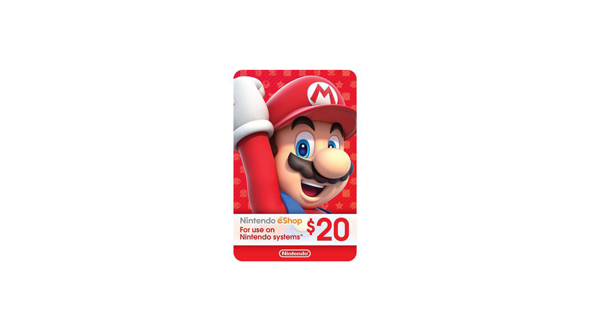 Tarjeta Nintendo Eshop 20 Usd Nintendo Switch