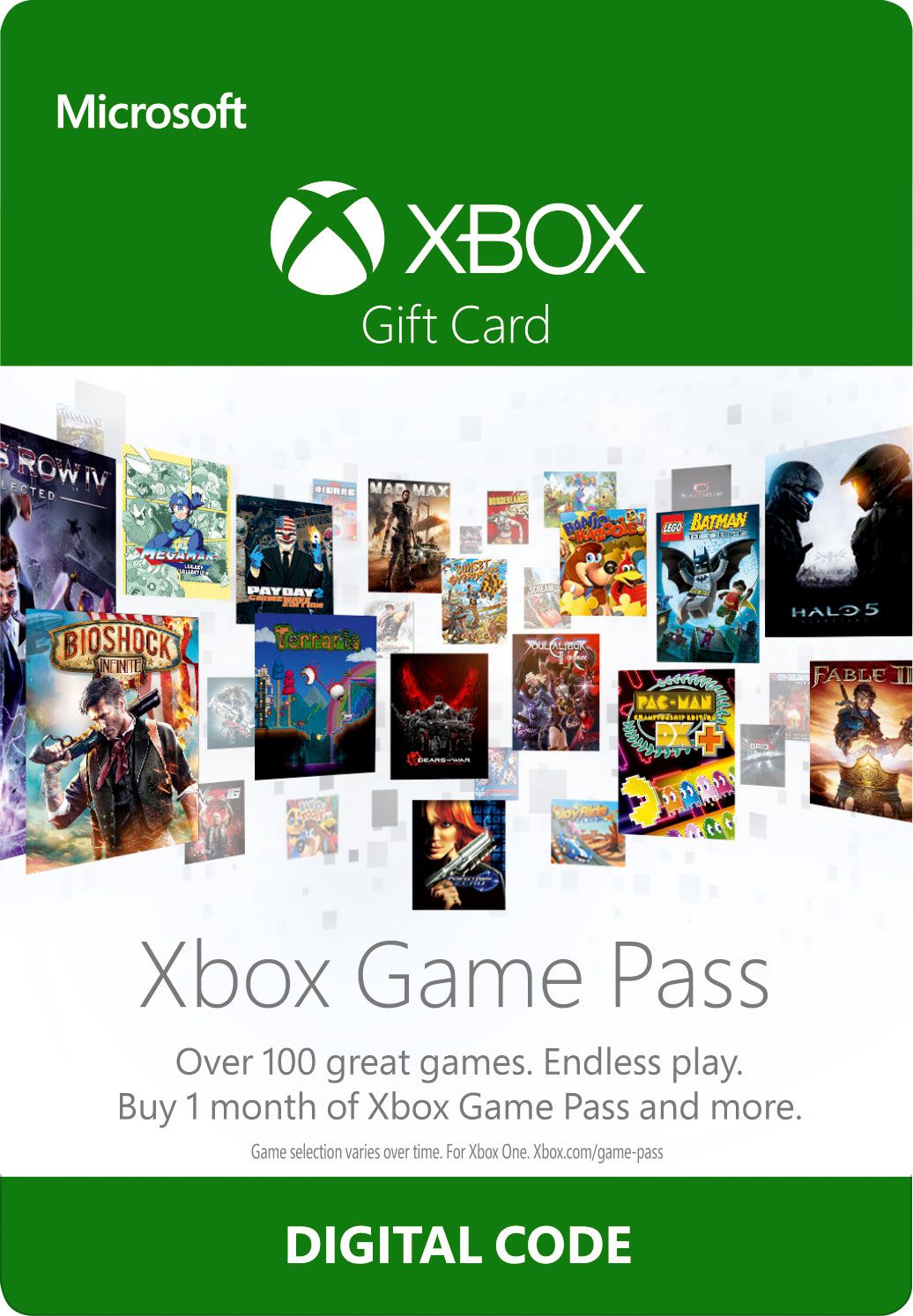 Desapego Games - Gift Cards > XBOX GAME PASS 1 MÊS COMPRE 1 GANHE