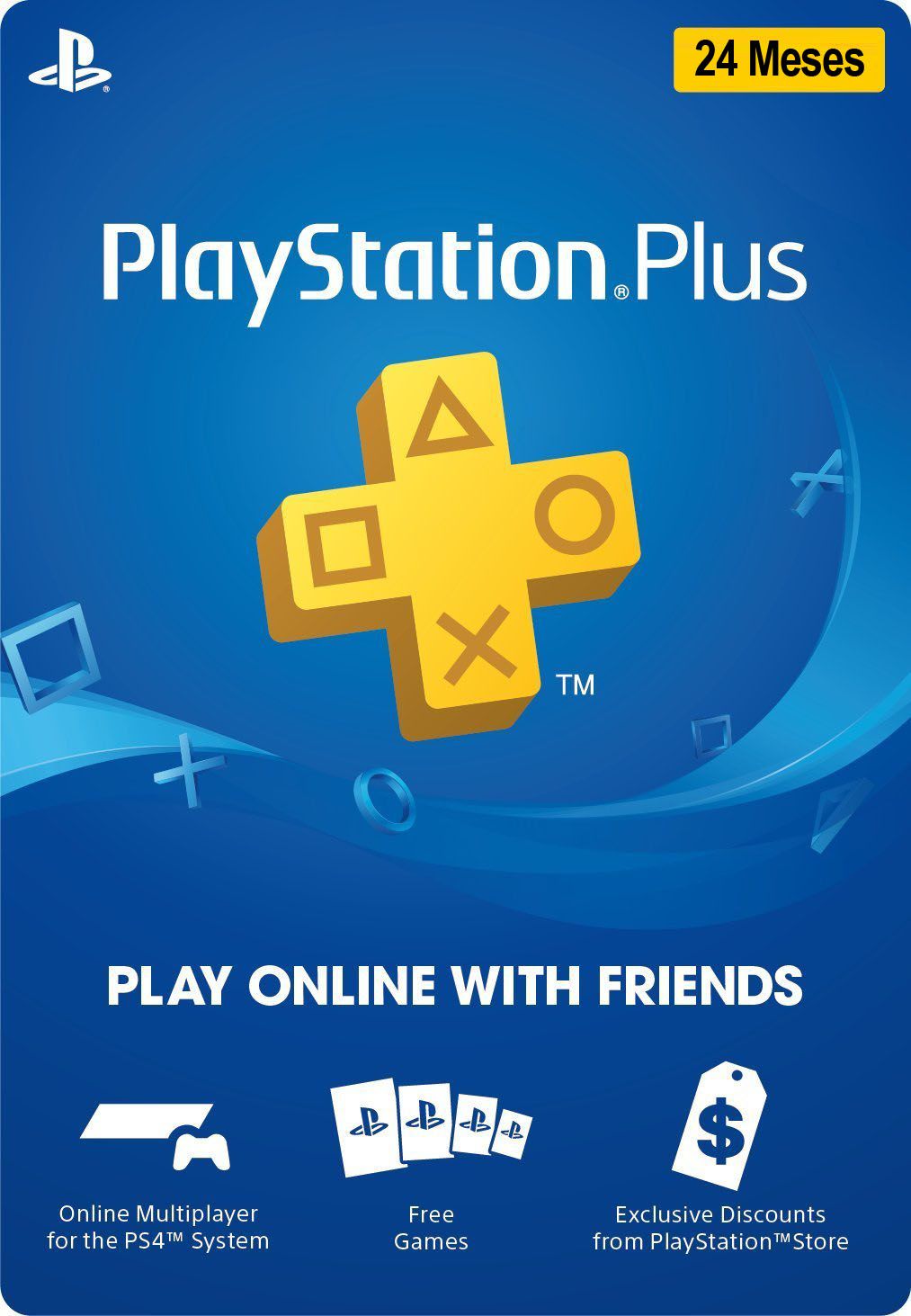 Cartão PSN. Gift Card para PS4 PS5. Playstation Plus e Créditos em Reais