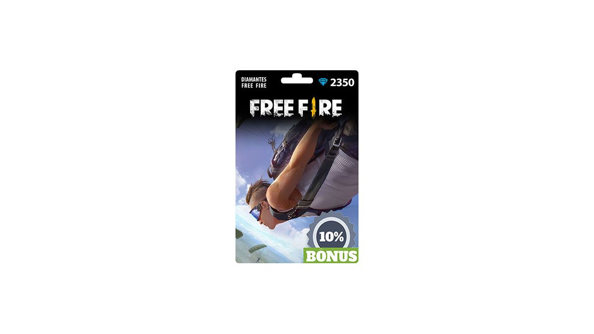 Free Fire 2350 Diamantes + Bônus