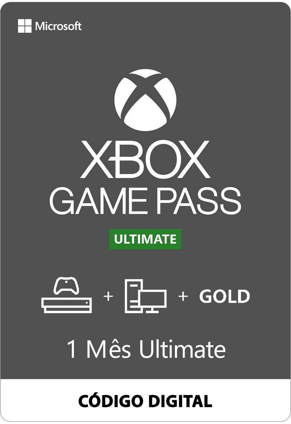 Comprar Cartao Xbox Game Pass Ultimate 1 Mes - cartao google play roblox roblox free xbox items