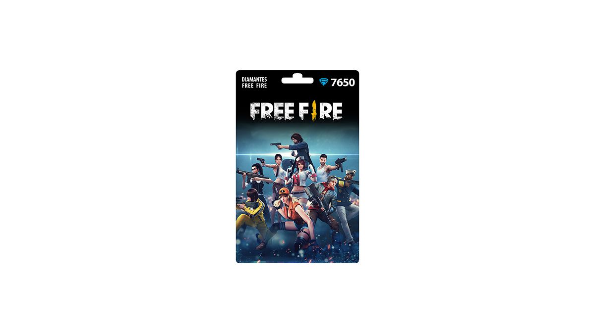 Free Fire: 7.650 Diamantes [Recarga]