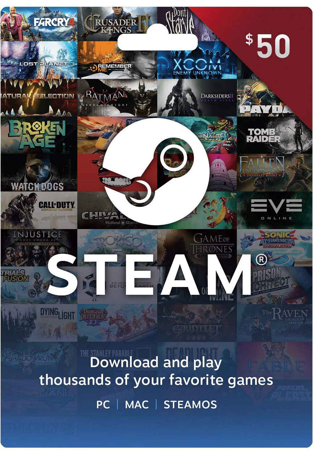 Comprar Cart o Steam Pr Pago 50 D lares Zero3Games