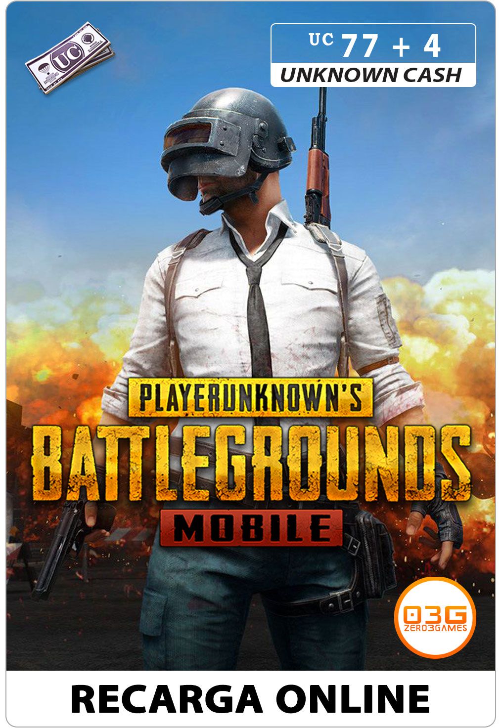 Código de resgate do PUBG Mobile