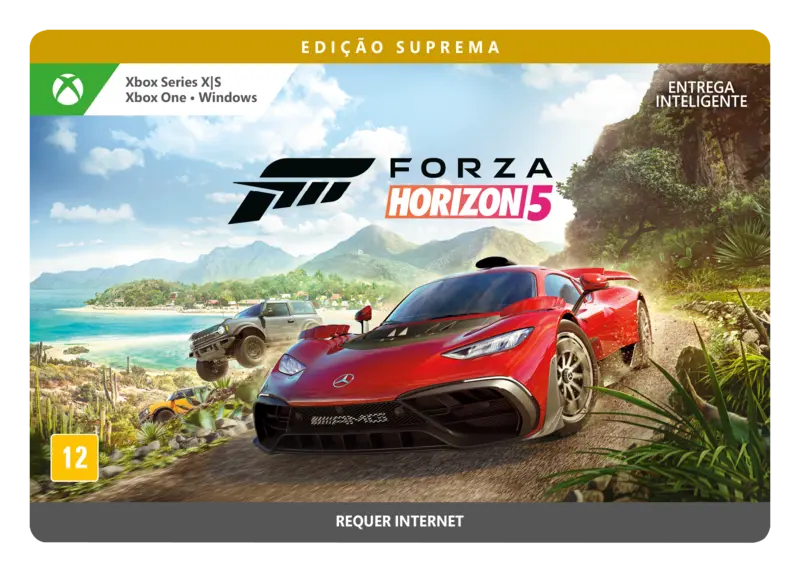 Forza Horizon 5 Edição Suprema Online + JOGO BRINDE (DESCRIÇÃO DO ANUNCIO)