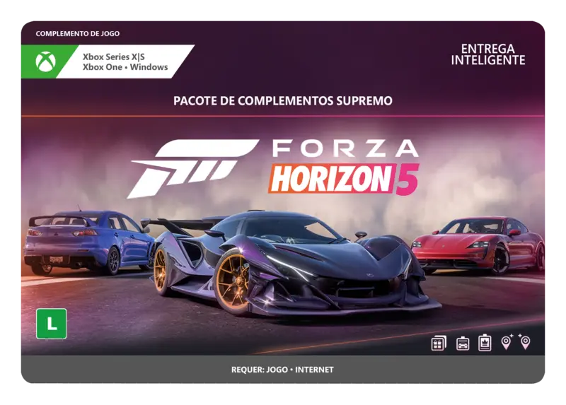 Forza Horizon 5: Assinatura VIP - Xbox Series X, S, Xbox One, Windows 10