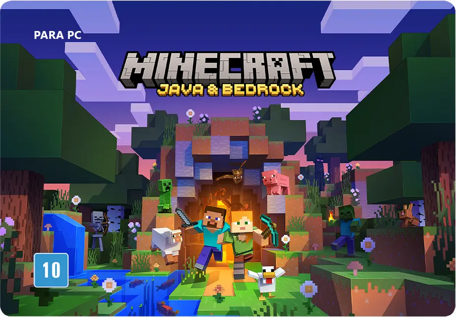 Minecraft Java and Bedrock Edition - Microsoft, PC [ Digital]